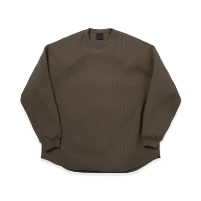 DAIWA PIER39 Tech Thermal Crew L/S "Brownkhaki"