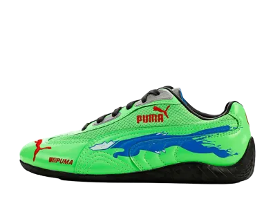 Fast & Furious × Puma Speedcat "Fluro Green Pes/Racing Blue/PUMA Black"