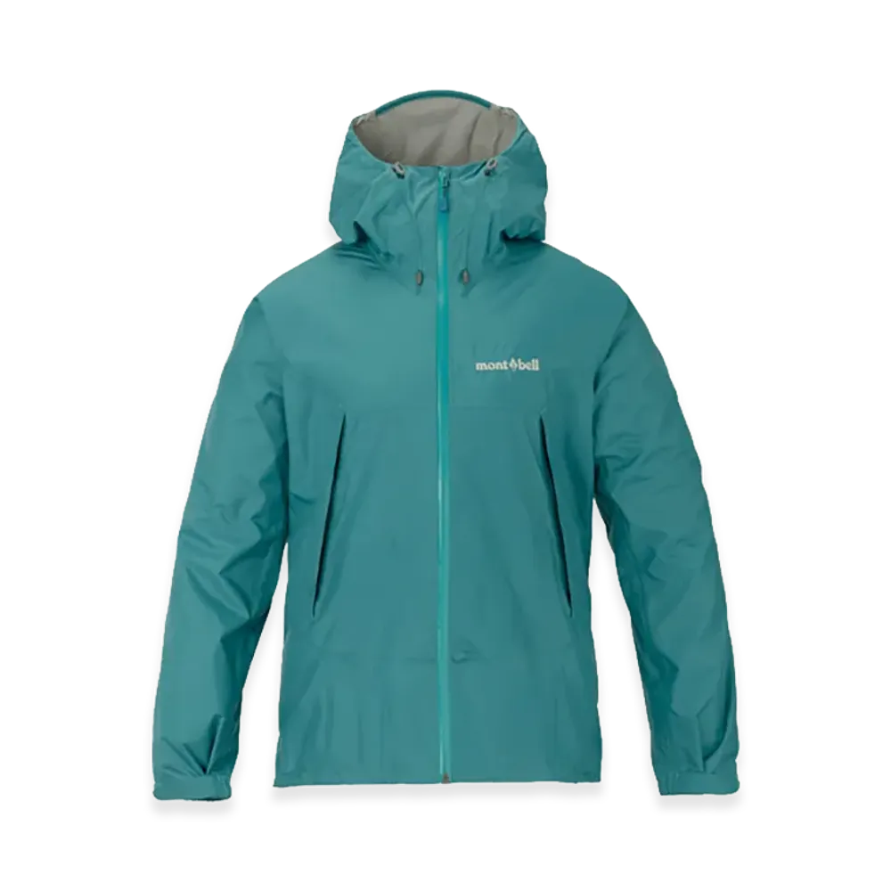 mont-bell Women's Rain Hiker Jacket "Turquoise"