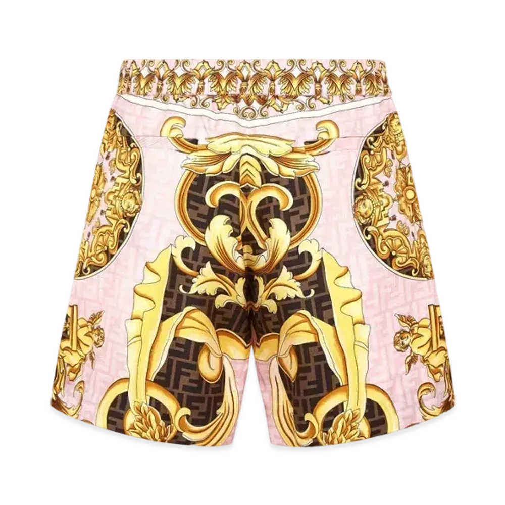 FENDI x Versace Fendace Multicolor Silk Pants "Multicolor"