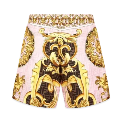 FENDI x Versace Fendace Multicolor Silk Pants "Multicolor"