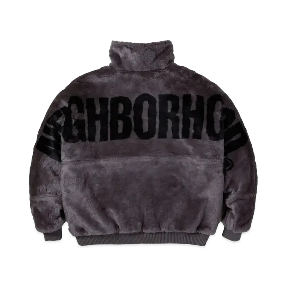 NEIGHBORHOOD Fur Logo Jacket "Gray"
