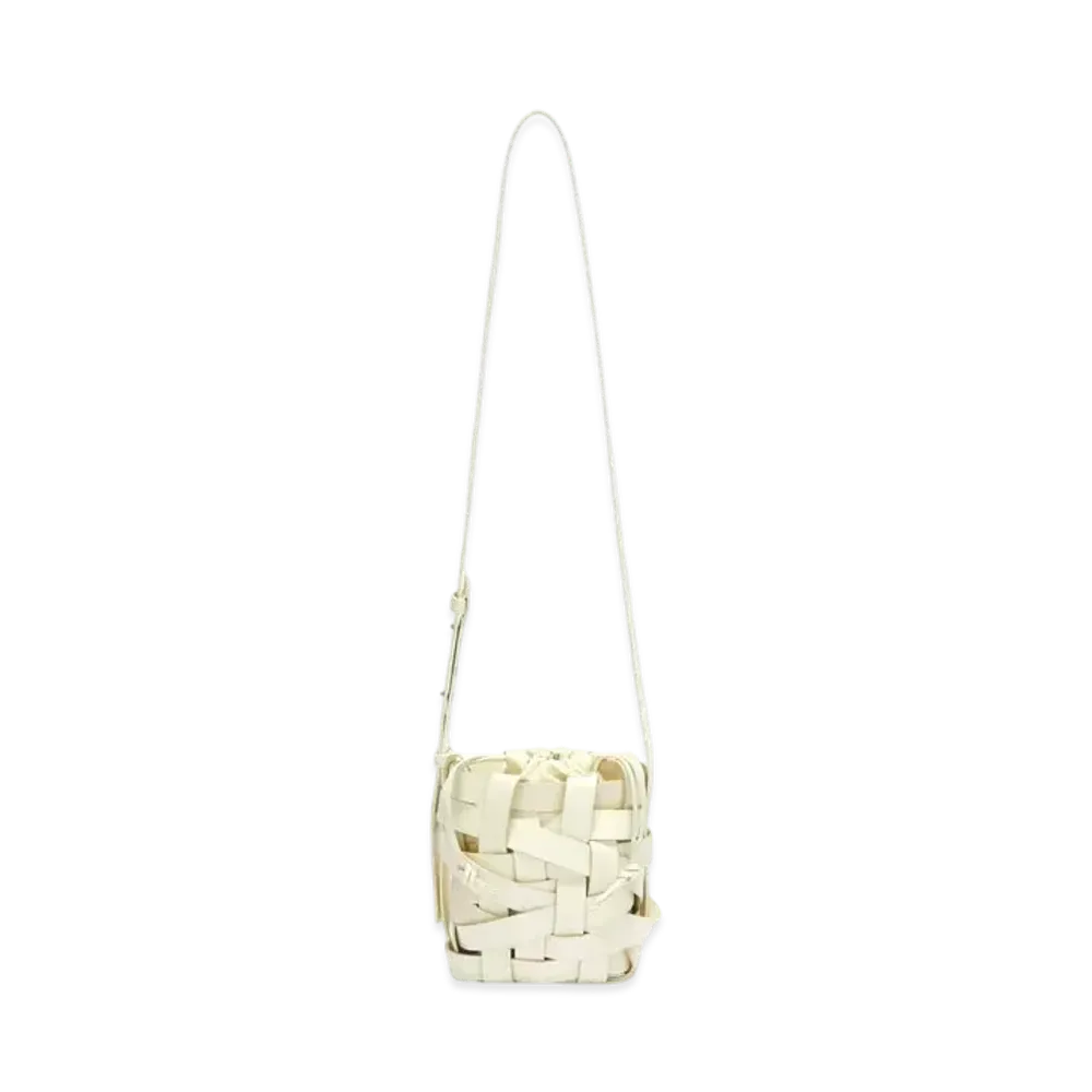 Jil Sander Woven Small "Eggshell"