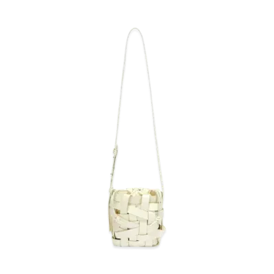 Jil Sander Woven Small "Eggshell"