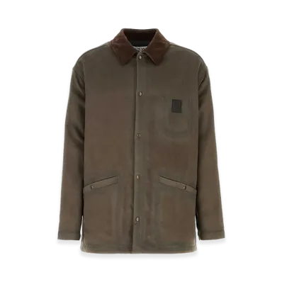 LOEWE Viscose Blend Jacket "Khaki"