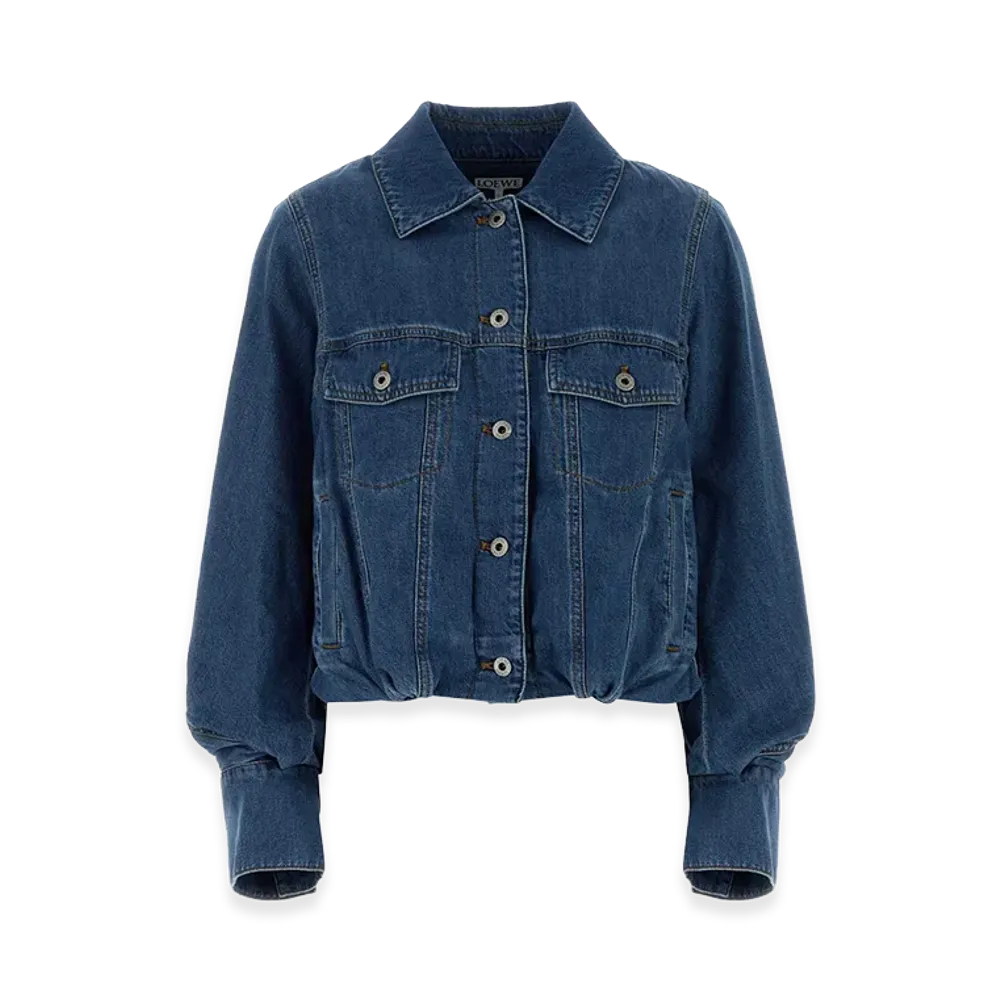 LOEWE Women's Denim Jacket "Blue"