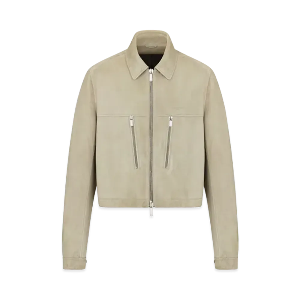 Dior Flight Jacket Lambskin "Gray"