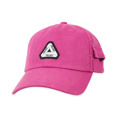 PALACE Garment Dyed Tri-Ferg Patch 6-Panel "Purple"