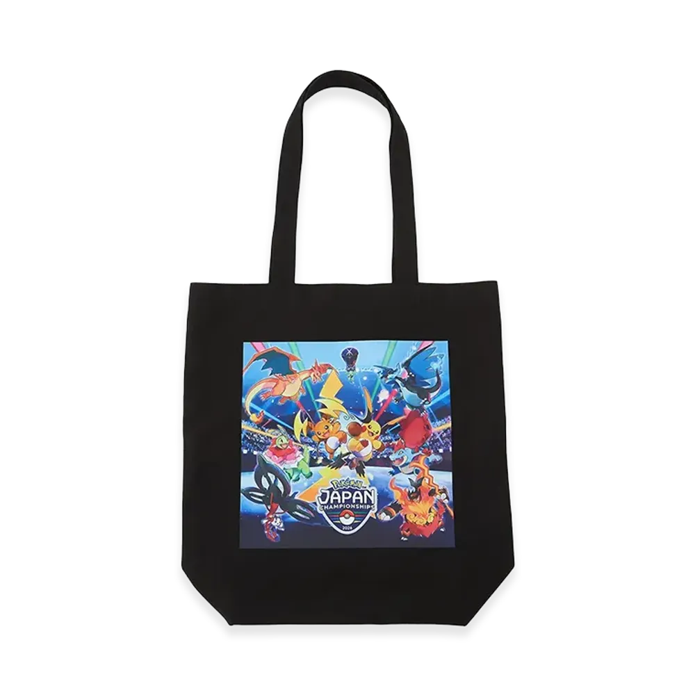 Pokemon Japan Championships 2026 PJCS2026 Commemoration Tote Bag "Black"