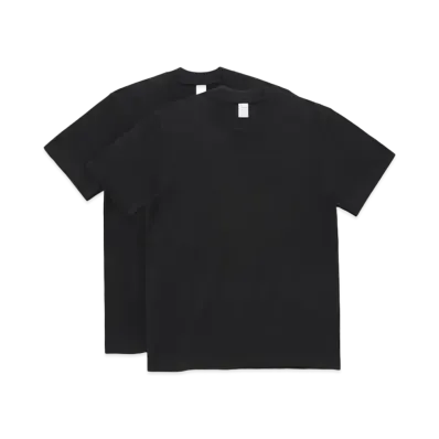 JJJJound J90 T-Shirt 2 Pack "Black"