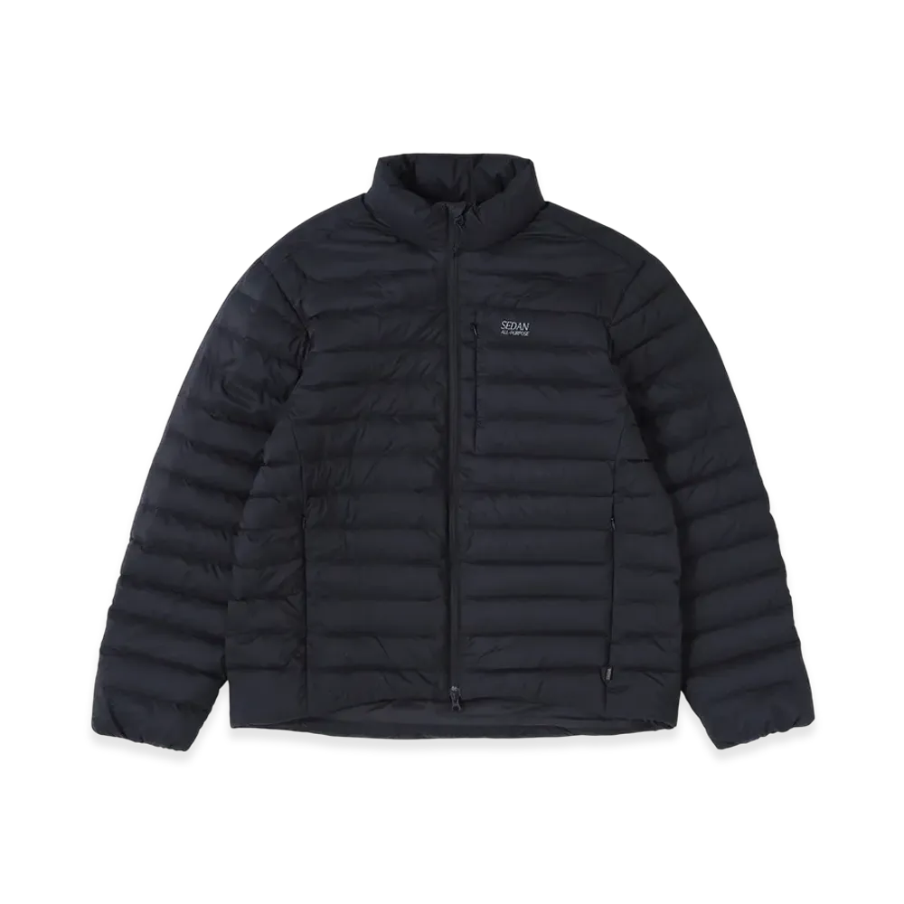 SEDAN ALL-PURPOSE Shadow Ripstop Down Jacket "Black"