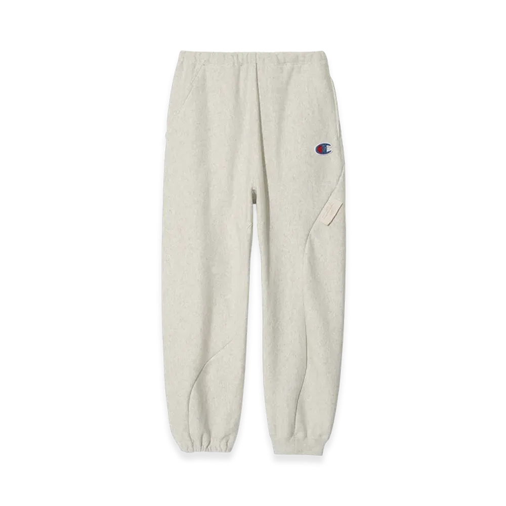 UNDERCOVER x Champion Cotton Polyester Fleece Lined Sweatpants "Oatmeal"