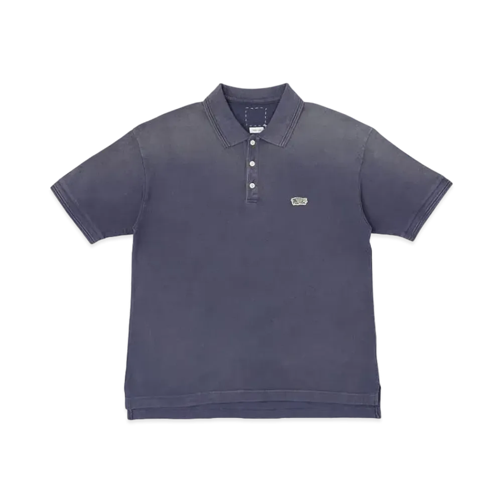 visvim Jumbo Weller S/S DMGD "Navy"