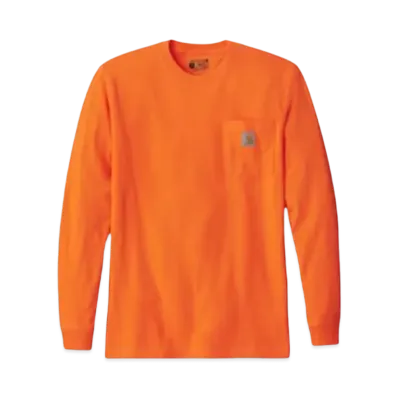Carhartt Workwear Pocket Long Sleeve T-Shirt "Orange"