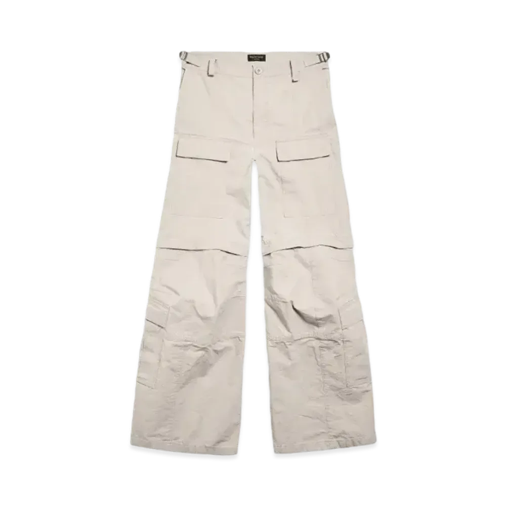BALENCIAGA FlaRed Cargo Pants "Beige"
