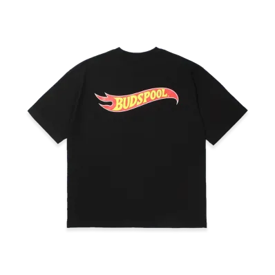 APHRODITEGANG x BUDSPOOL Budswheels S/S Tee "Black"