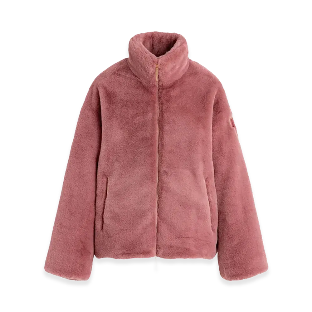 TATRAS Women's Barbra Boa Blouson "Pink"