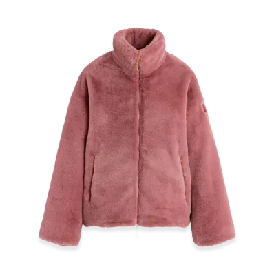 TATRAS Women's Barbra Boa Blouson "Pink"