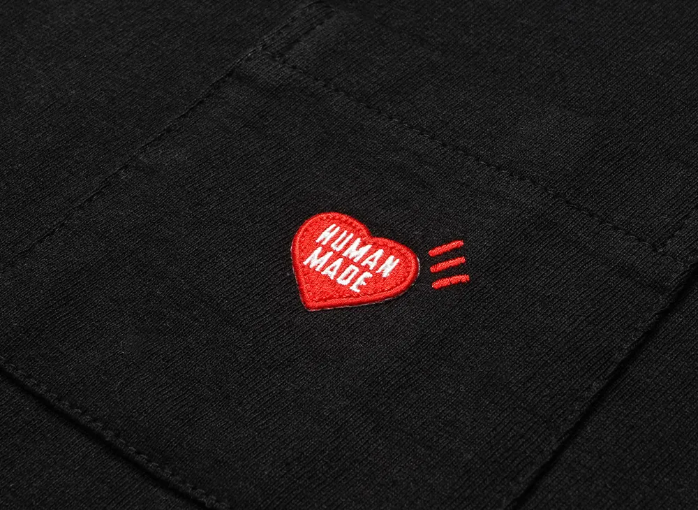 HUMAN MADE Heart Pocket T-Shirt 