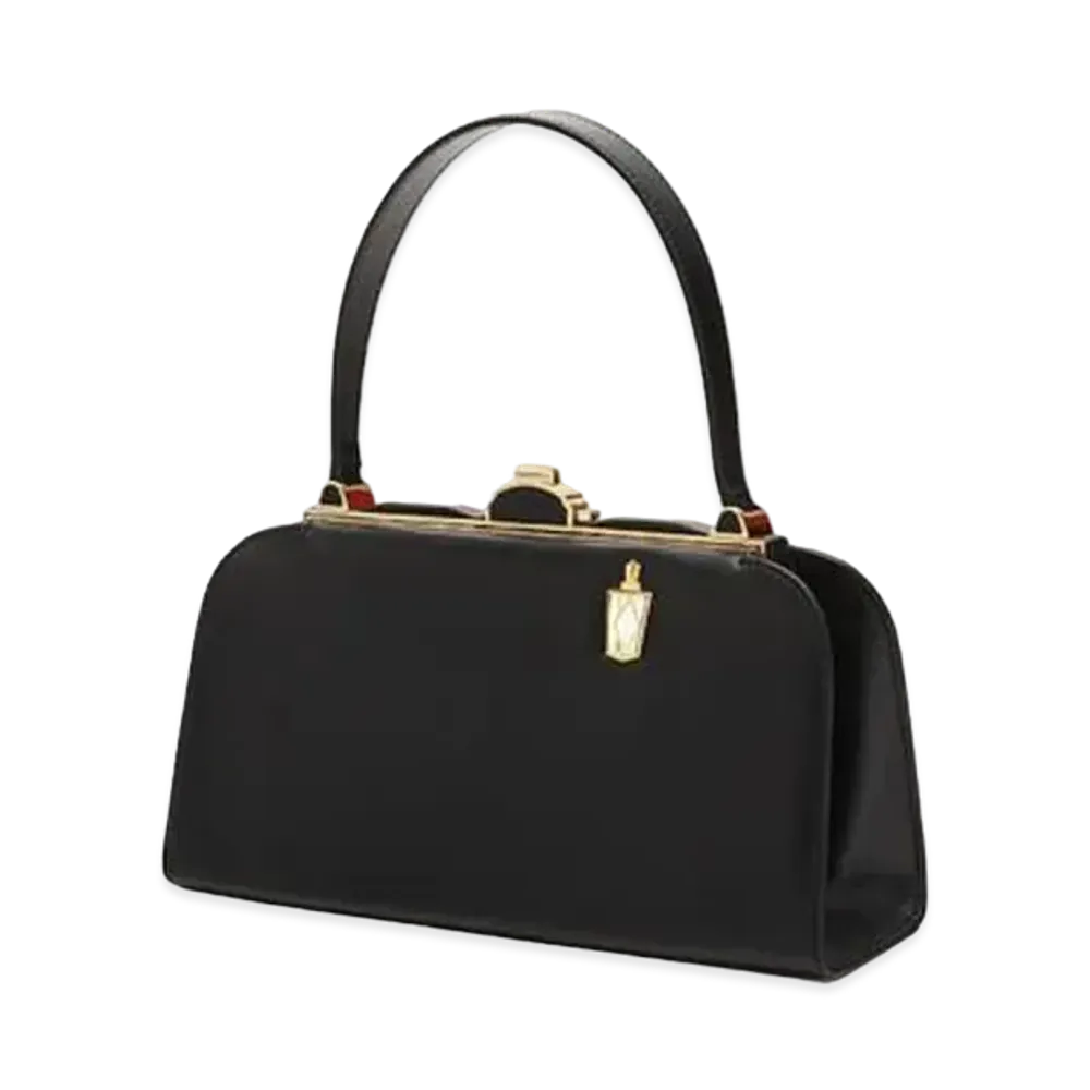 LOEWE Lantern Bag In Box Calfskin "Black"