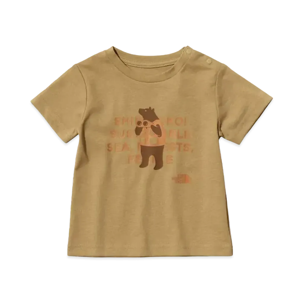 The North Face Baby S/S Shiretoko Toko Tee "Kelp Tan"