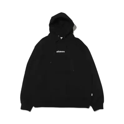 atmos Embroidery Classic Logo Hooded Sweatshirt "Black"