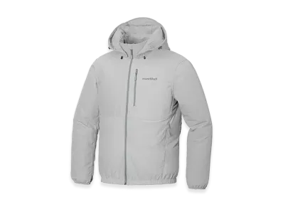 mont-bell Fan-Blow Parka "Light Gray"