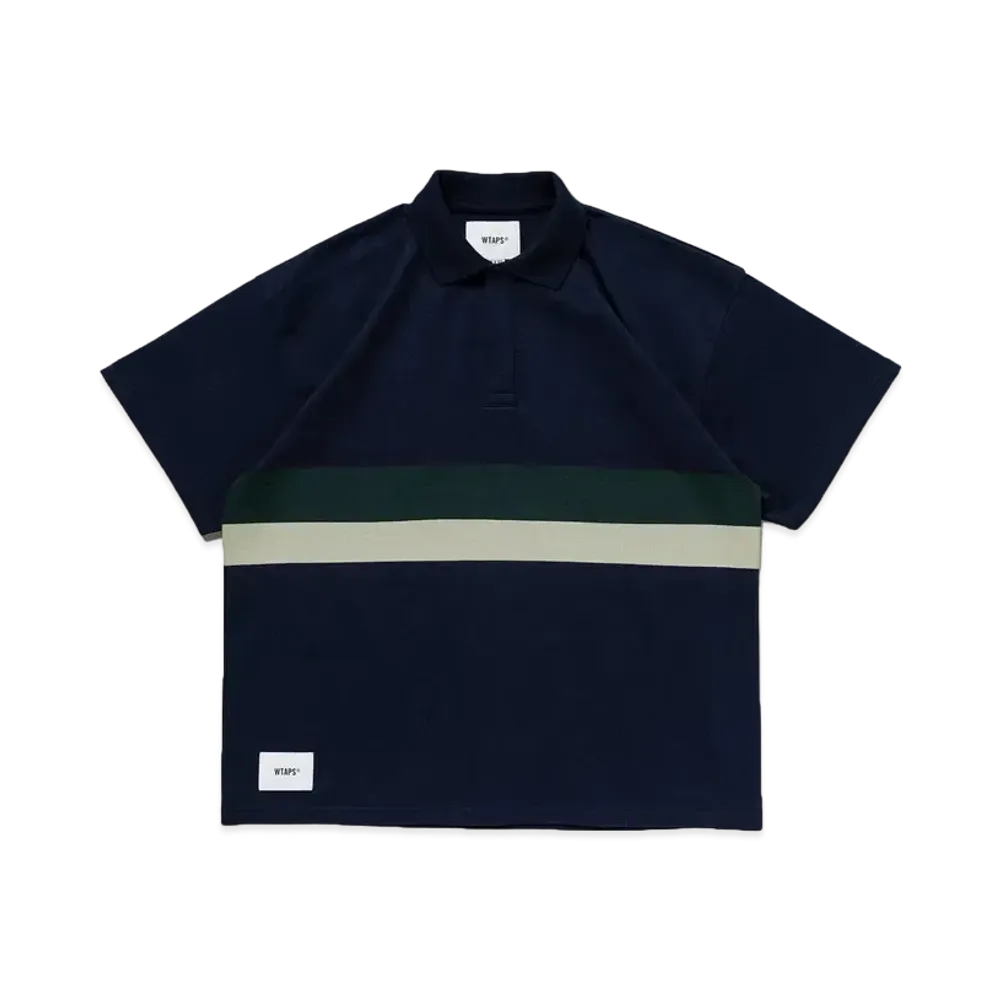 WTAPS MC / SS / Cotton. Textile "Navy"