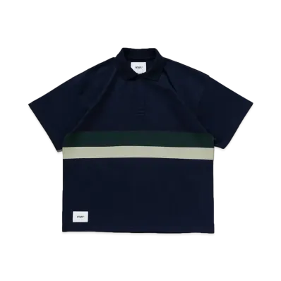WTAPS MC / SS / Cotton. Textile "Navy"