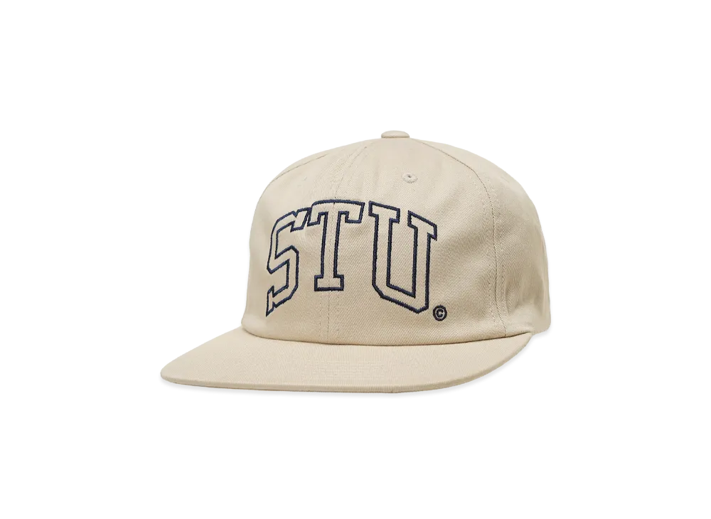 Stussy Mid-Depth Stu Arch Strapback "Natural"