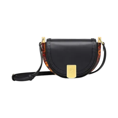 FENDI Moonlight Leather Bag "Black"