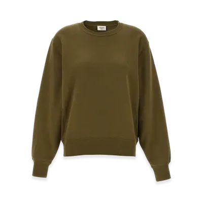 Saint Laurent Women's 'Cassandre' Sweatshirt "Green"
