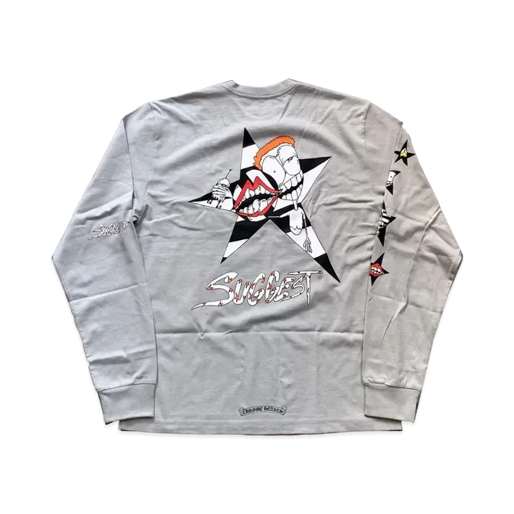 Chrome Hearts Matty Boy Suggest L/S T-Shirt "Grey"