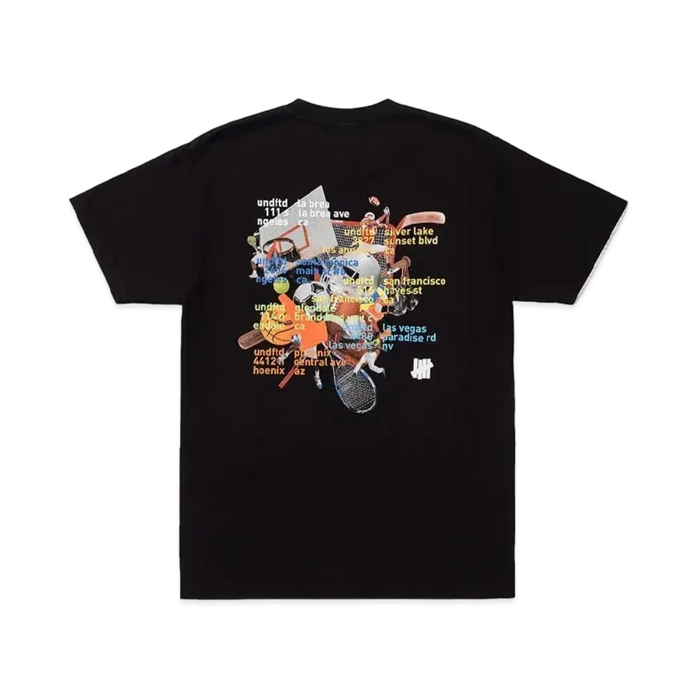 UNDEFEATED SUPER SHOP S/S TEE - 80329 "Black"