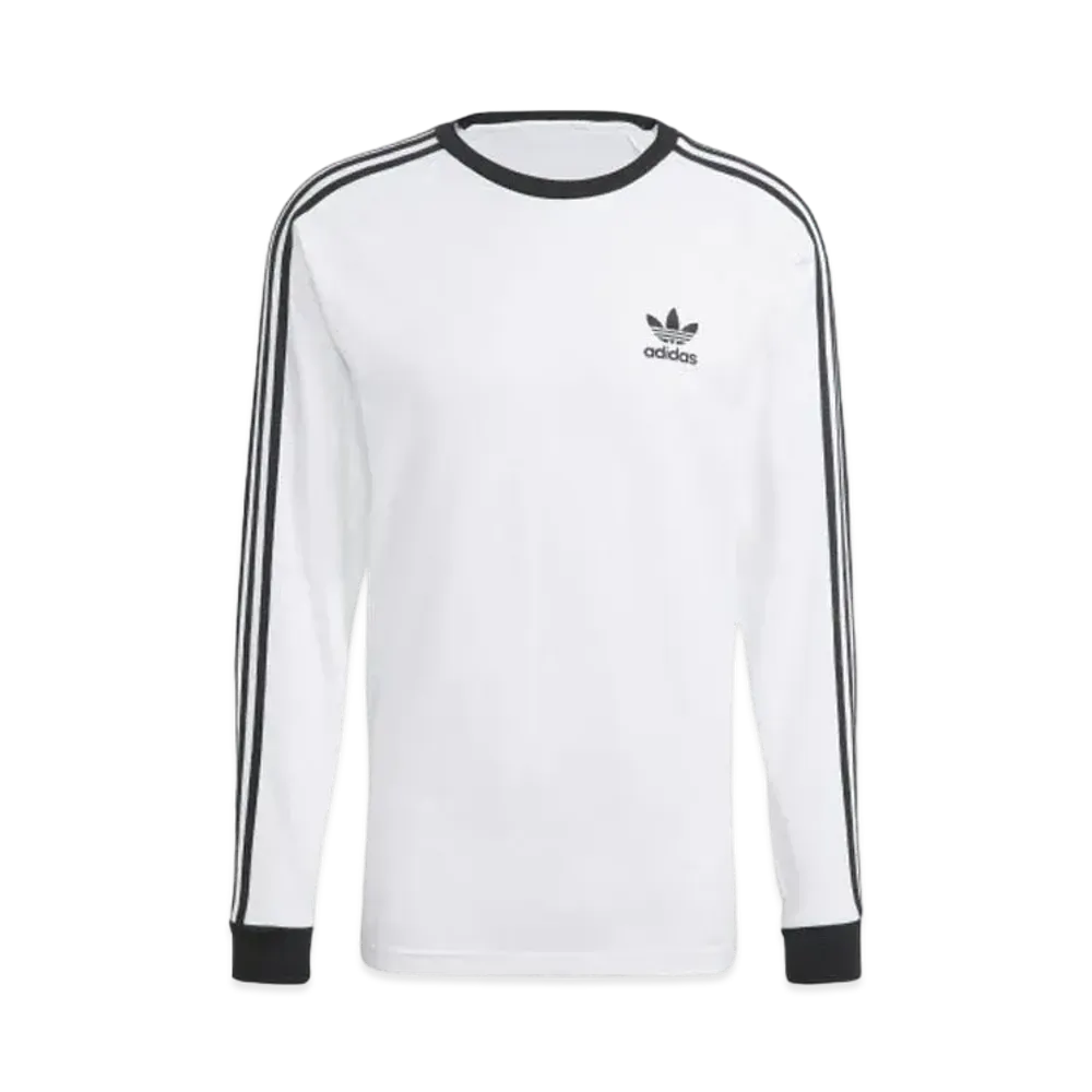 adidas Adicolor Classics Three Stripes Long Sleeve T-Shirt "White"