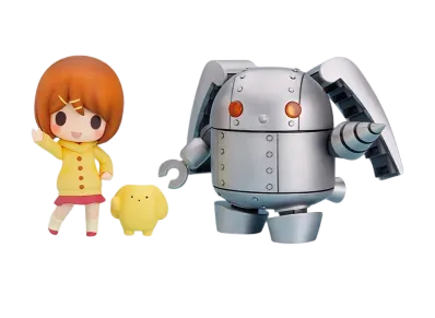 Good Smile Company "Nendoroid" -wooser's hand-to-mouth life- 304 Rin & wooser + Mechawooser