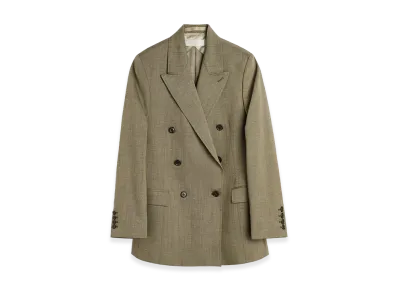 OUR LEGACY Women's Haul Blazer "Clay Flowy Fleck Wool"