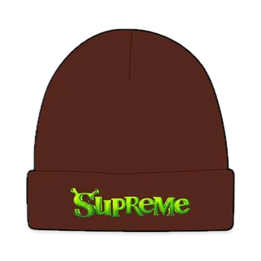Supreme Shrek Beanie "Brown"