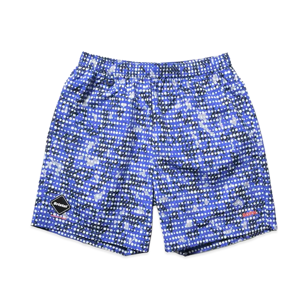 F.C.Real Bristol x FRAGMENT Camouflage Nylon Shorts "B (Dot Camo)"