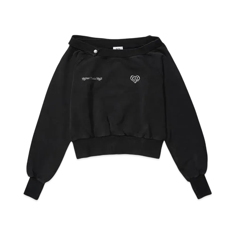 HTH 2way shoulder sweat "BLACK"