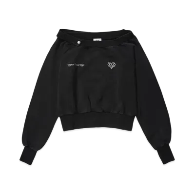 HTH 2way shoulder sweat "BLACK"