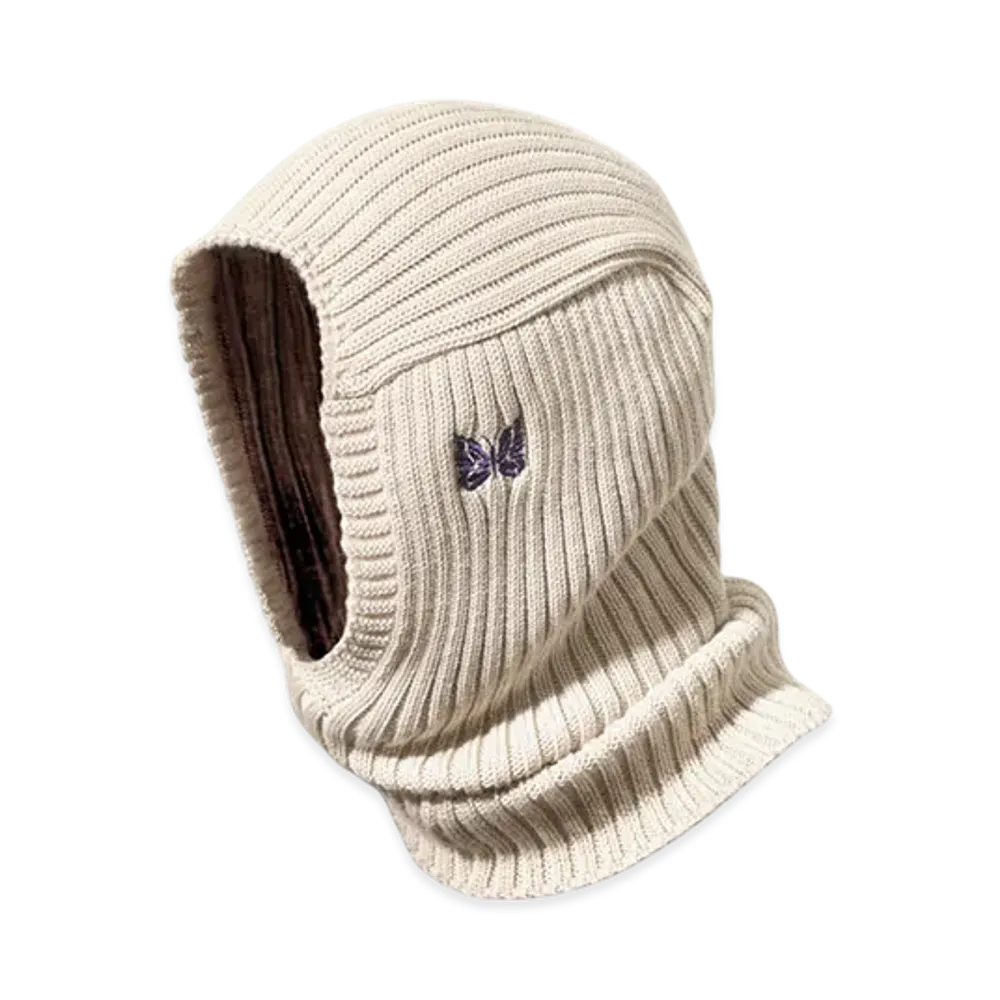 NEEDLES Balaclava - Merino Wool "White"
