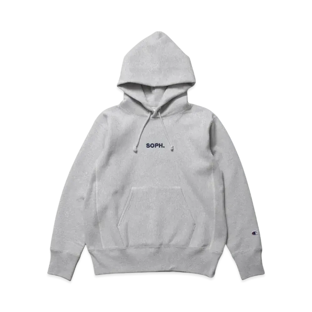 Champion x SOPH. Reverse Weave Hoodie "Gray"