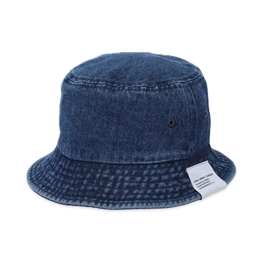 NEIGHBORHOOD OT . Denim Bucket Hat "Indigo"