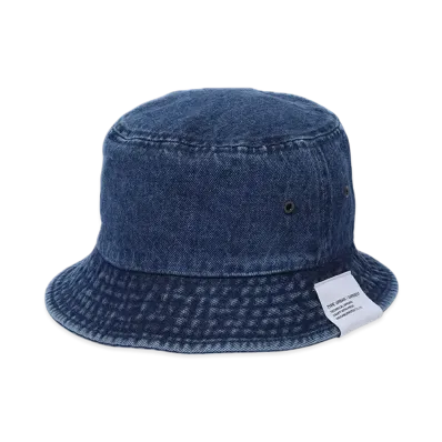 NEIGHBORHOOD OT . Denim Bucket Hat "Indigo"