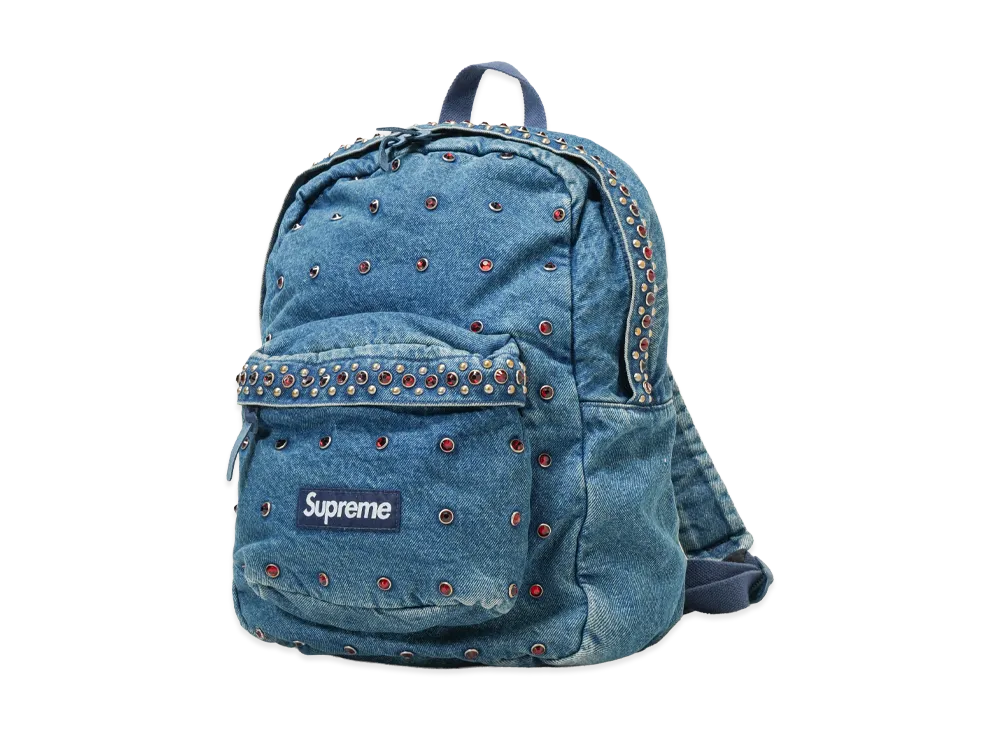 Supreme x b.b. Simon Denim Backpack "Washed Indigo"