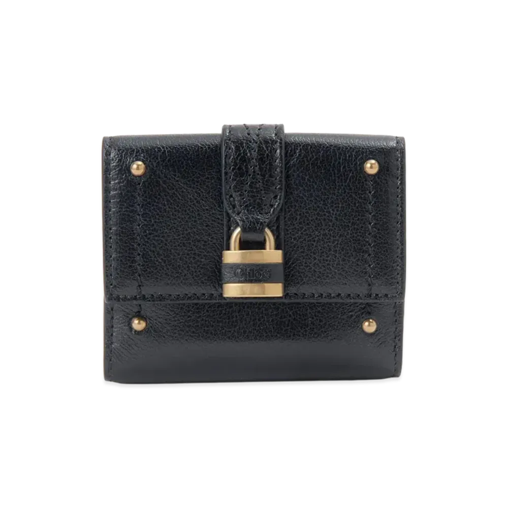 Chloe Trifold Wallet "Black"