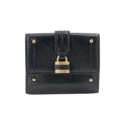 Chloe Trifold Wallet "Black"