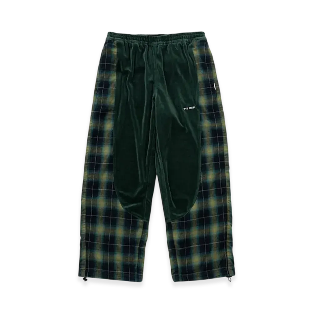 TTTMSW Velours Track Pants "Green"