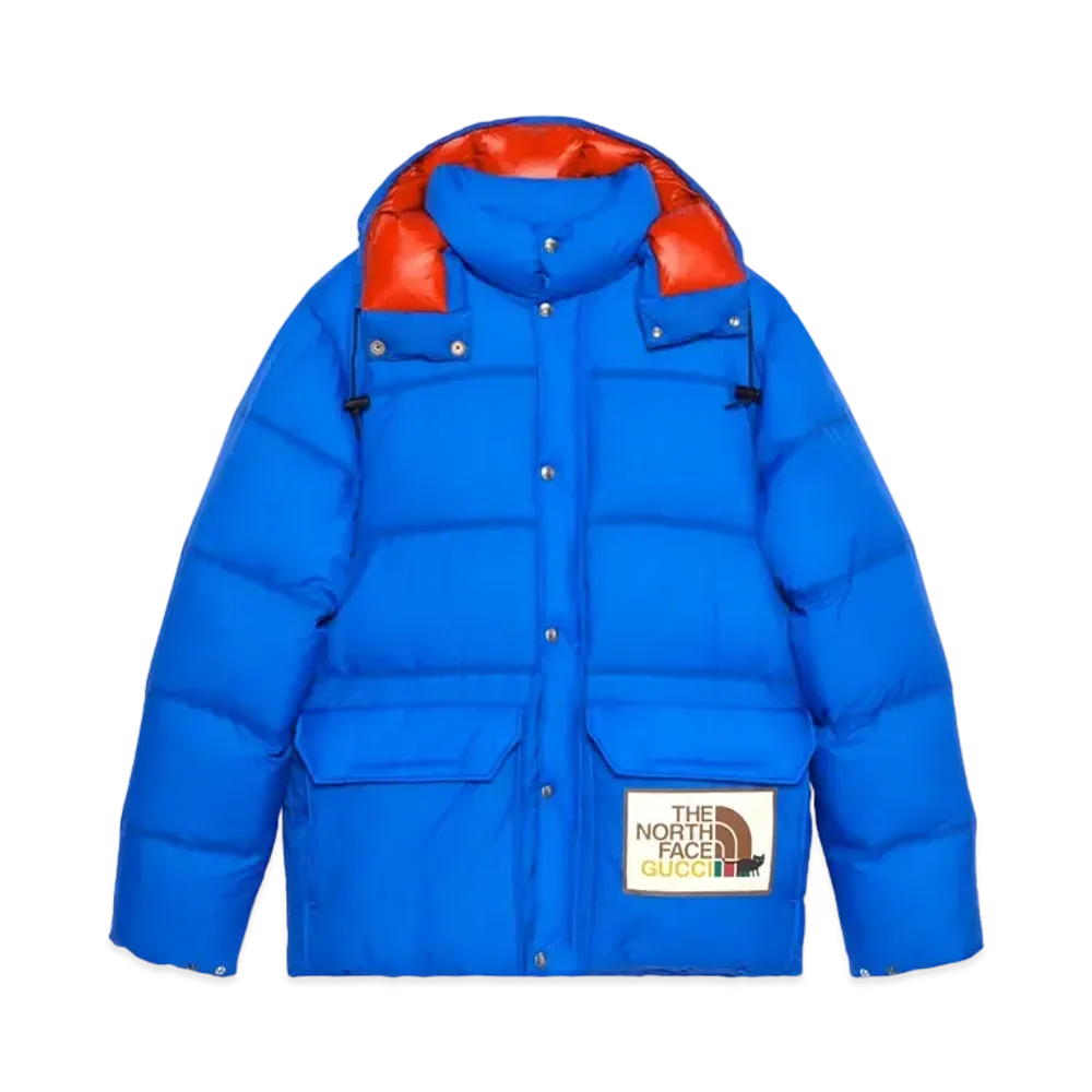Gucci x The North Face Down Jacket "Royal"
